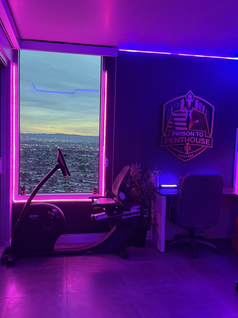 Jeremy Sigal's personal wellness and training room